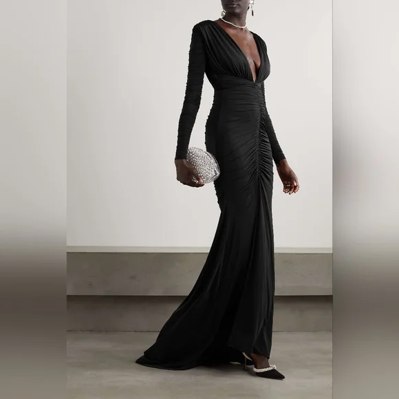 affordable bridesmaid dresses vancouver Alex Perry // Strapless Sheath Dress  VSP Consignment